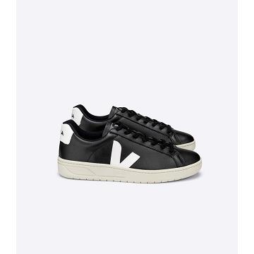 Veja URCA CWL Women's Sneakers Black/White | NZ 627PJJ